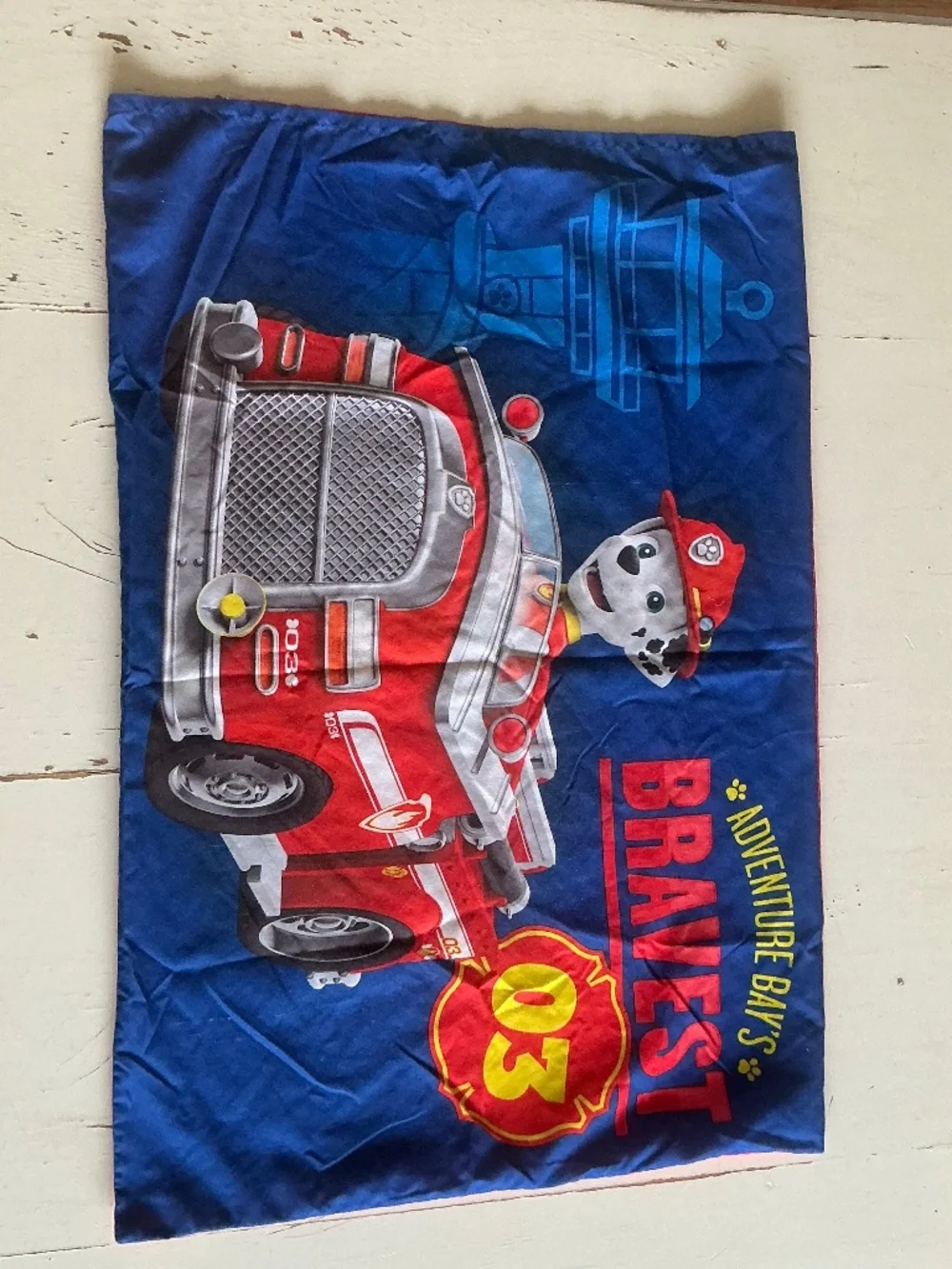 Nickelodeon Paw Patrol Crib/Toddler Bed 3 Piece Sheet Set, Flat & Fitted
